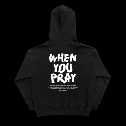 When You Pray Hoodie - But God Clothing